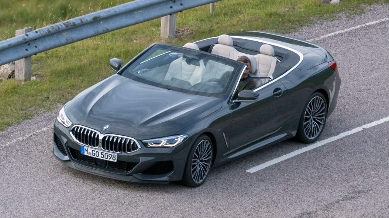 Новая BMW 8 серии без крыши